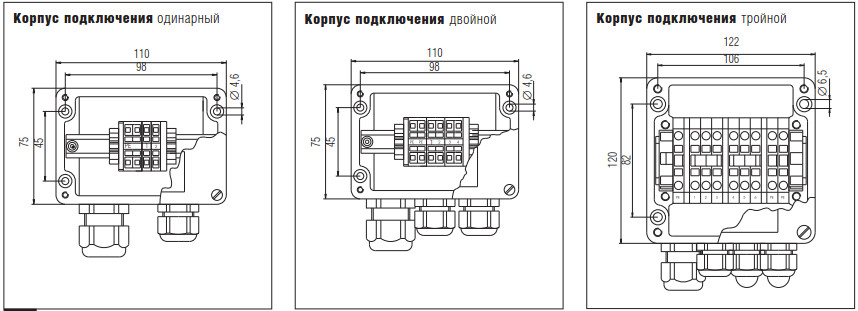 Коробка клеммная