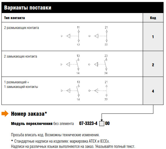 Mодуль переключения ComExflex 